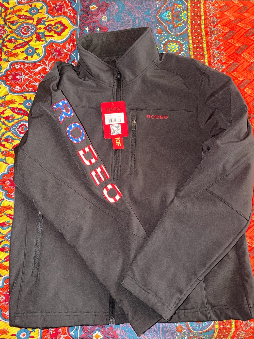Black Western Softshell Jacket